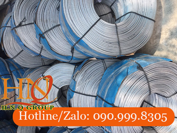 Cáp thép bọc nhựa làm nhà sàn lưới chuồng nuôi vịt ngang trên mặt ao