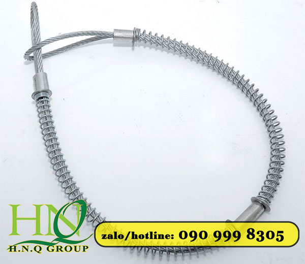 Gia công dây cáp chống văng dùng neo giữ ống nối khí nén