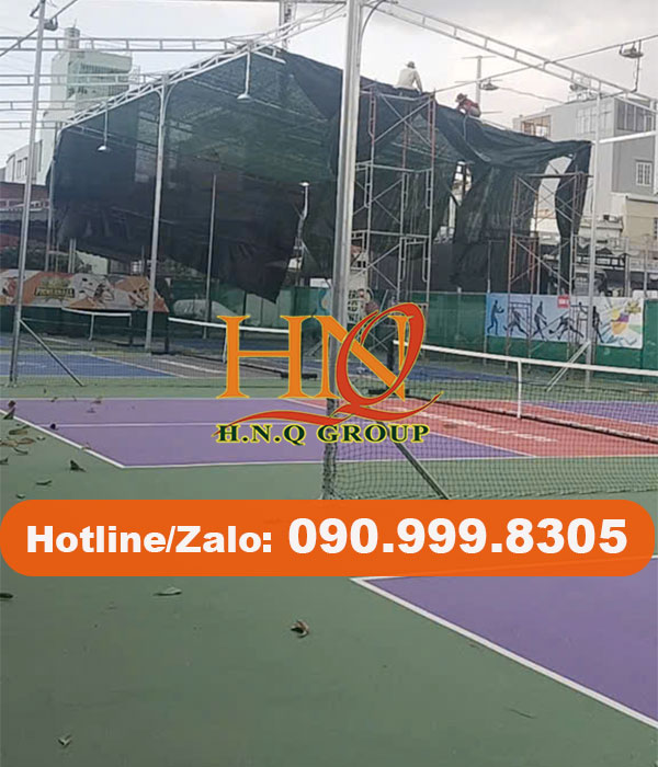 Cung cấp lưới chắn gió, che nắng cho sân pickleball